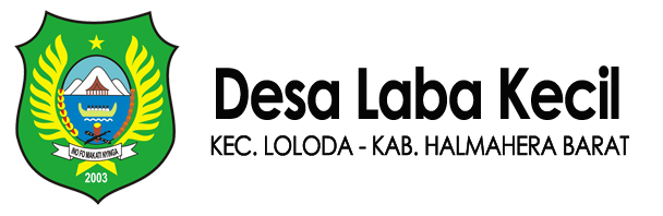 Logo Desa Laba Kecil-Hitam